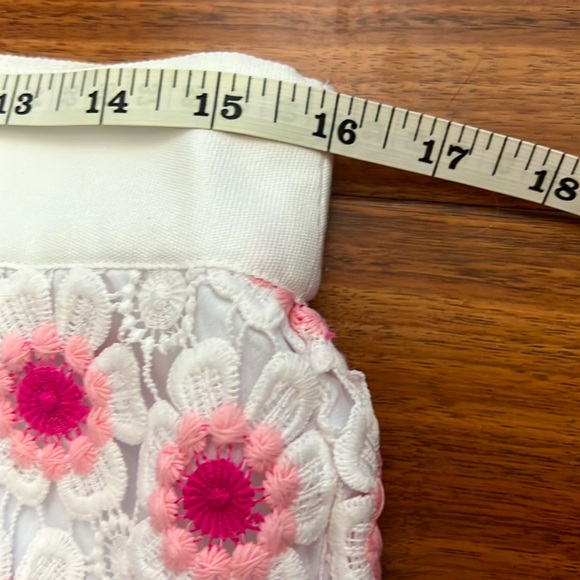 NWT. J. Crew flower Knit pencil Skirt - Picture 6 of 10